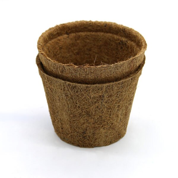 10cm Coir pots pack of 10 - Image 7