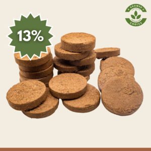 Coir discs 10cm pack of 10
