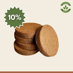 Coir discs 13cm pack of 5