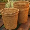 17cm Coir pots pack of 10 - Image 7
