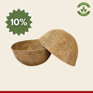 25cm Coco liners (hanging basket liners) pack of 2