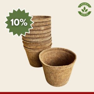 28cm Coir pots pack of 10