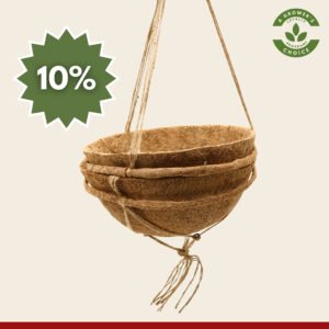 25cm Hanging baskets pack of 2
