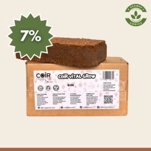 10+ L Coir Vital Grow® potting mix by Salike® |  (650g Bricks)
