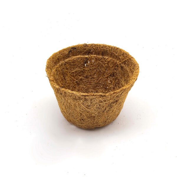 8cm Coir pots  pack of 10 - Image 6