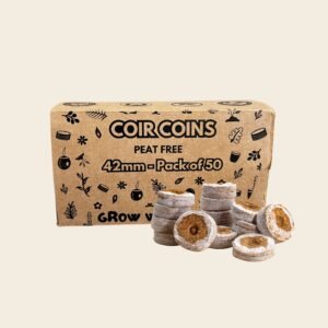 Coir Coins by Salike ® 42mm pack of 50