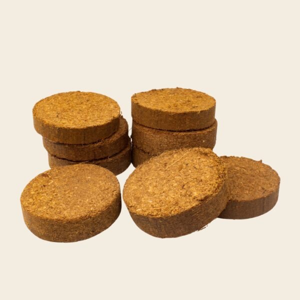 Coir discs 13cm pack of 5 - Image 4