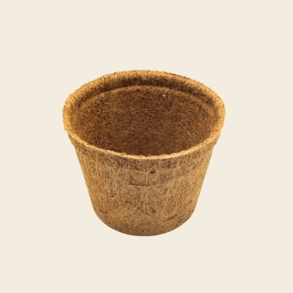 13cm Coir pots pack of 10 - Image 2