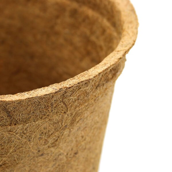 23cm Coir pots pack of 10 - Image 5