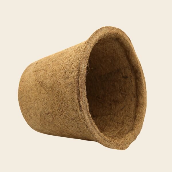 28cm Coir pots pack of 10 - Image 3