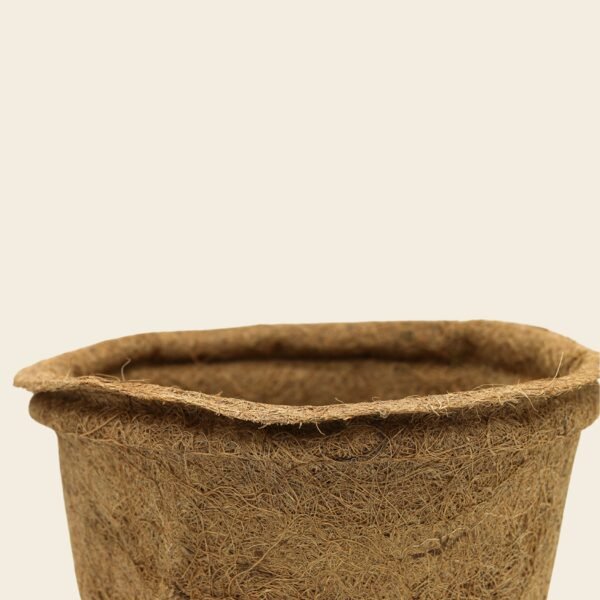 28cm Coir pots pack of 10 - Image 4