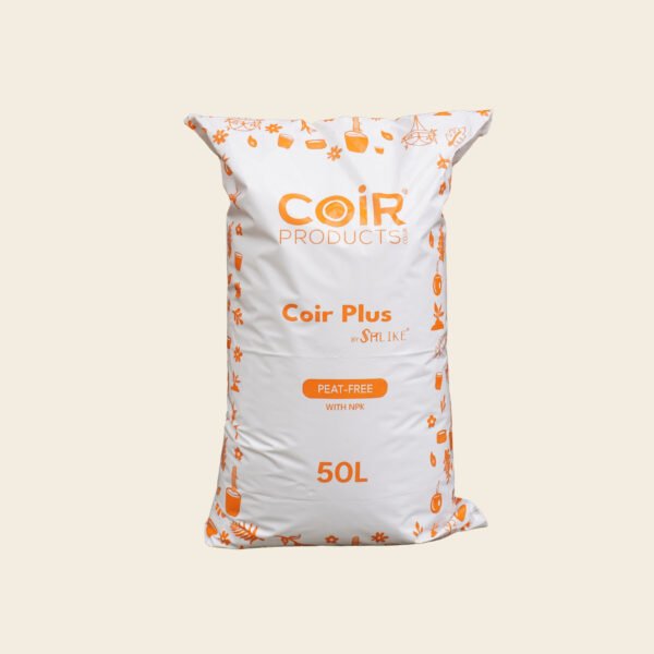 Coir Plus with added nutrients (NPK) | 50L bag compost