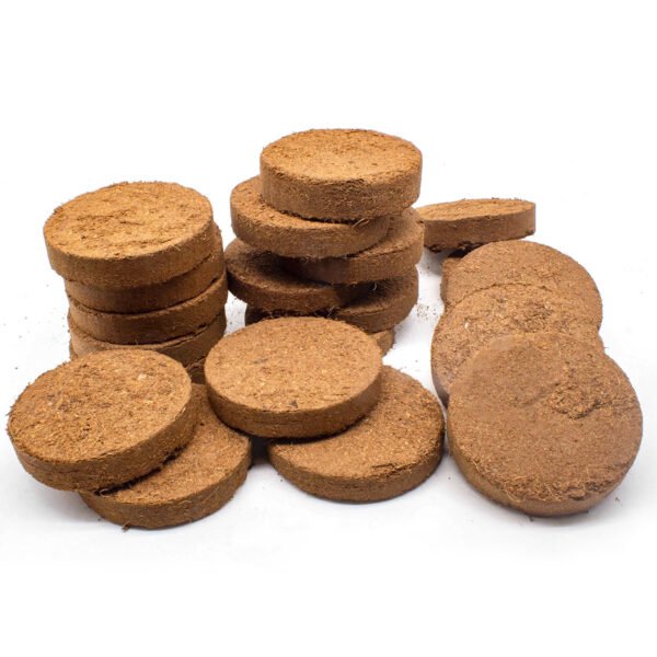 Coir discs 13cm pack of 5 - Image 3