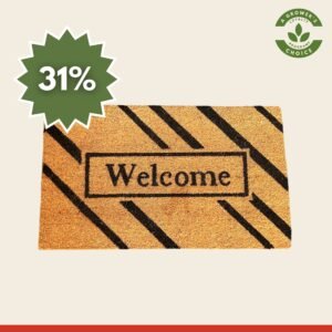 Doormats - A formal welcome message