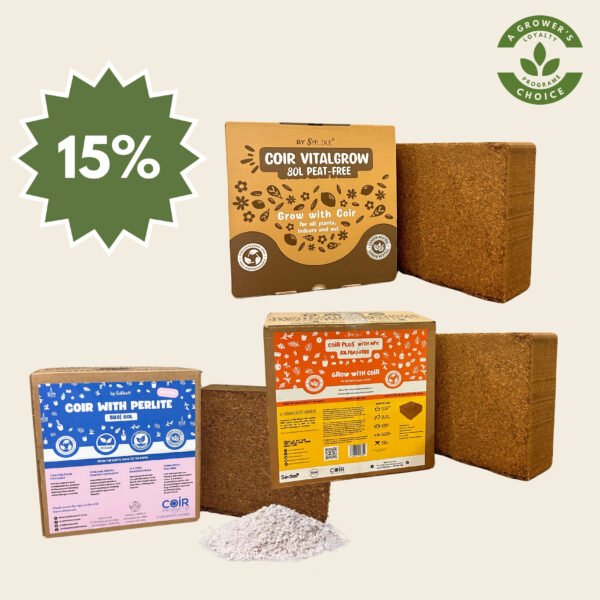 The Ultimate Coir Trio – Over 240L of Premium All-Purpose Compost