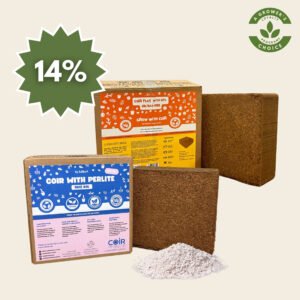 Ultimate Coir Growing Pack– Over 160Lof Premium Coir Potting Mix with Nutrients