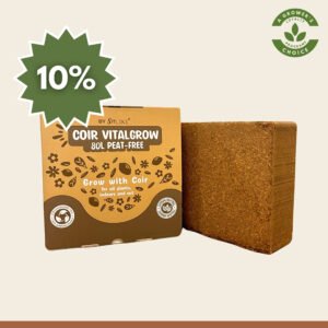 80L Coir Vital Grow® potting mix by Salike® | (5kg Block)