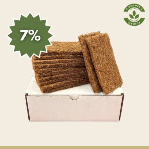 Coir Microgreen Sheets 14.5cm x 7.5cm – Natural, Sustainable Growing Starts Here