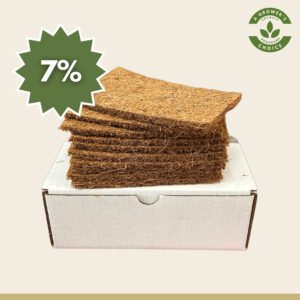 Coir Microgreen Sheets 17cm x 10cm – Natural, Sustainable Growing Starts Here