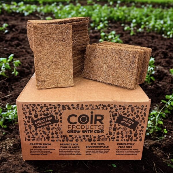 Coir Microgreen Sheets 17cm x 10cm – Natural, Sustainable Growing Starts Here - Image 4