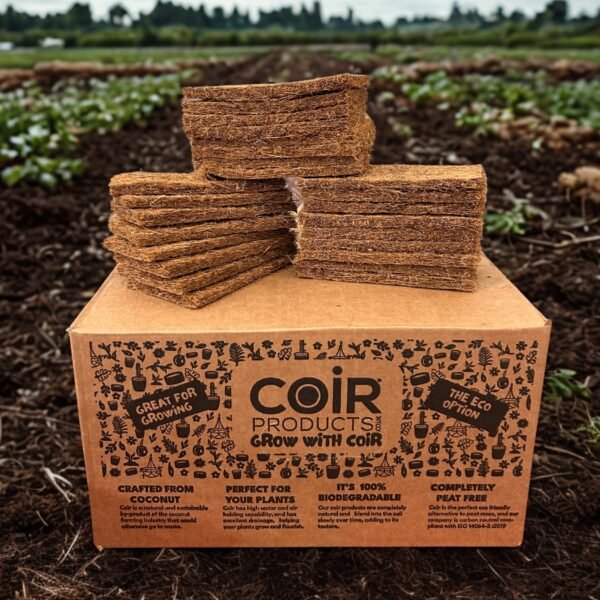 Coir Microgreen Sheets 14.5cm x 7.5cm – Natural, Sustainable Growing Starts Here