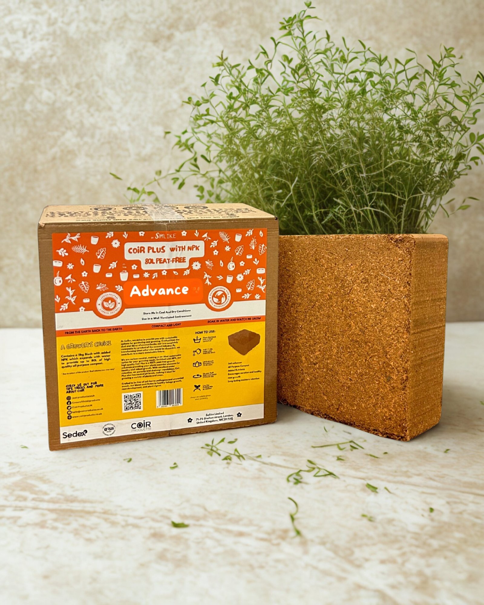 CoirProducts CoirPlus Advance | All-Purpose Compost with added nutrients | NPK Fertiliser - Image 2