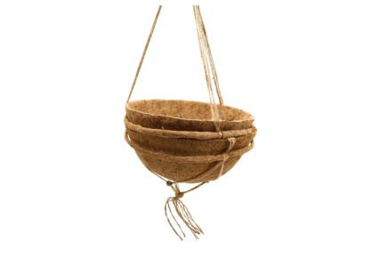 CoirProducts Hanging Baskets | Premium Biodegradable Coconut Fibre Baskets for Flowers, Herbs & Container Plants