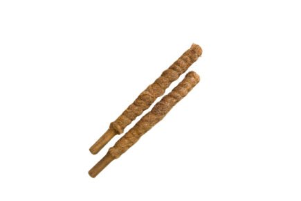 CoirProducts Coir Grow Poles | Moss pole | Coir Fibre Plant Support Stakes for Vegetables, Cheese Plants, Flowers & Climbing Plants