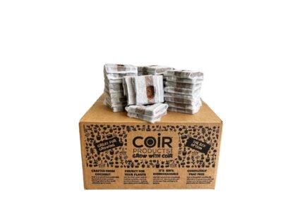 CoirProducts Coir Grow Cubes | Premium Biodegradable Coir Rooting & Propagation Cubes