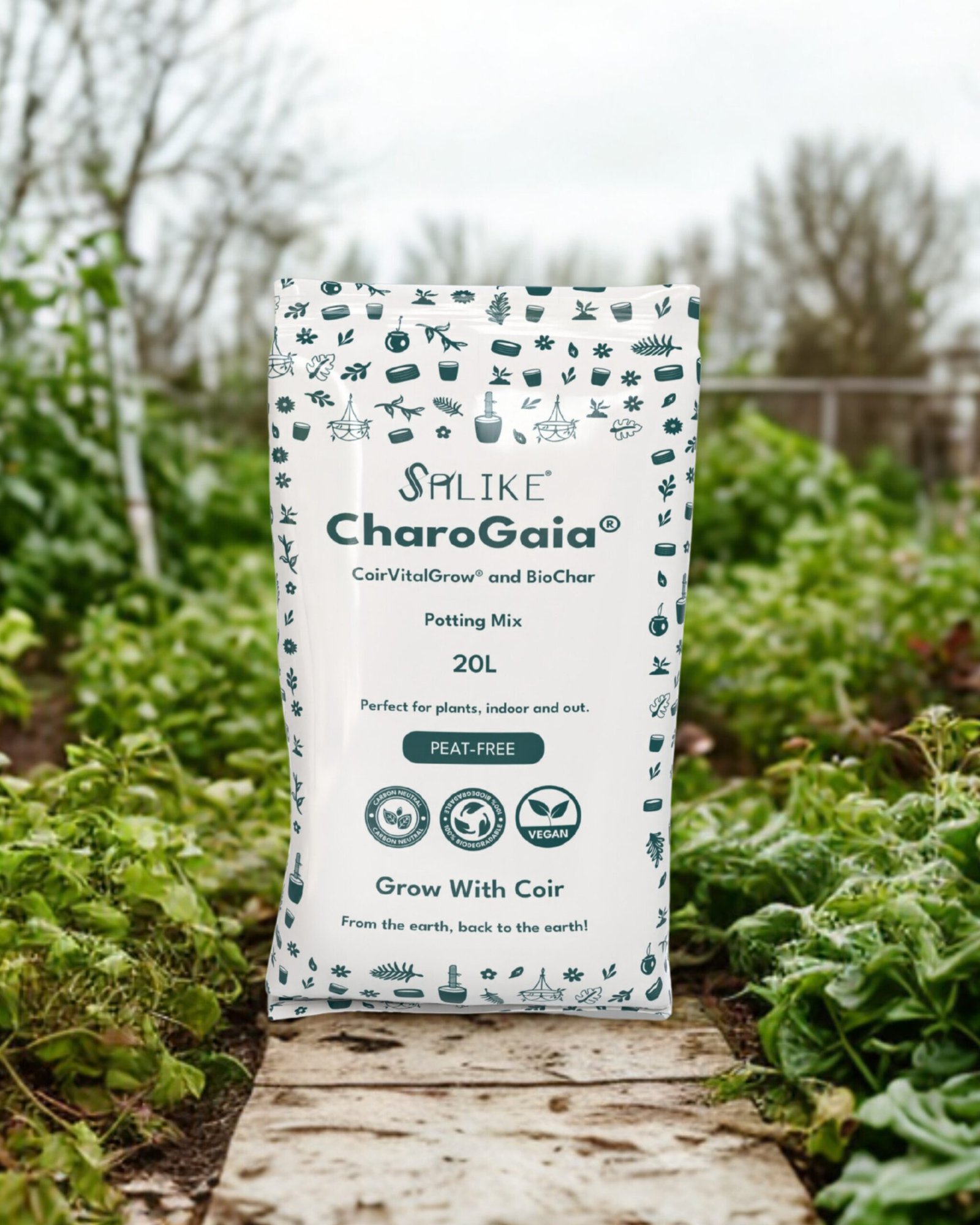 CoirProducts CharoGaia(R) 20 L – Luxury Coir & Biochar All‑Purpose Compost - Image 3