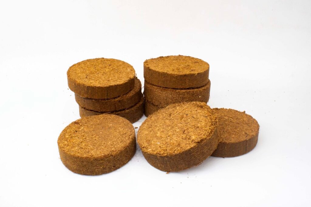 13cm Coir Discs (Pack of 10) | Expands to 20L | Peat-Free Coir Potting Mix