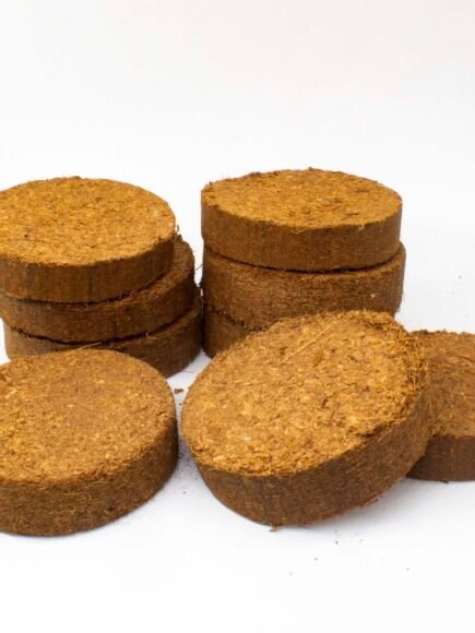 13cm Coir Discs (Pack of 10) | Expands to 20L | Peat-Free Coir Potting Mix