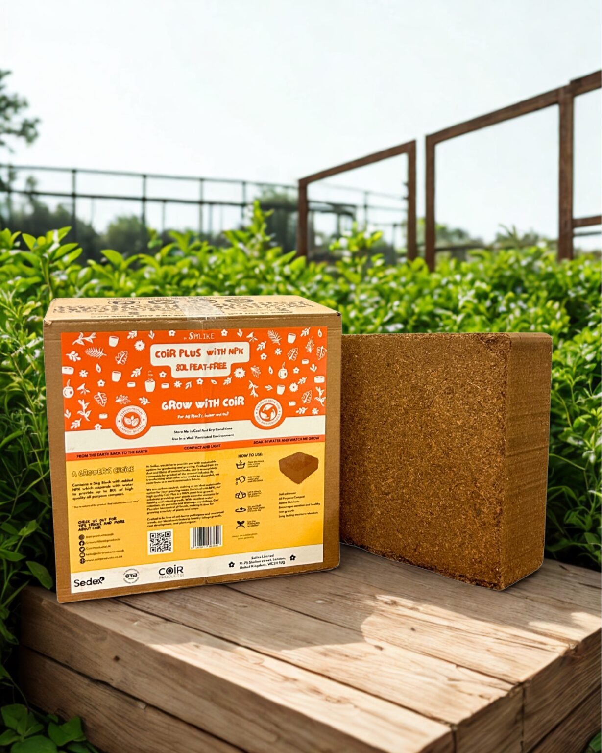 CoirPlus All Purpose Compost | Peat-Free Coir Mix With NPK