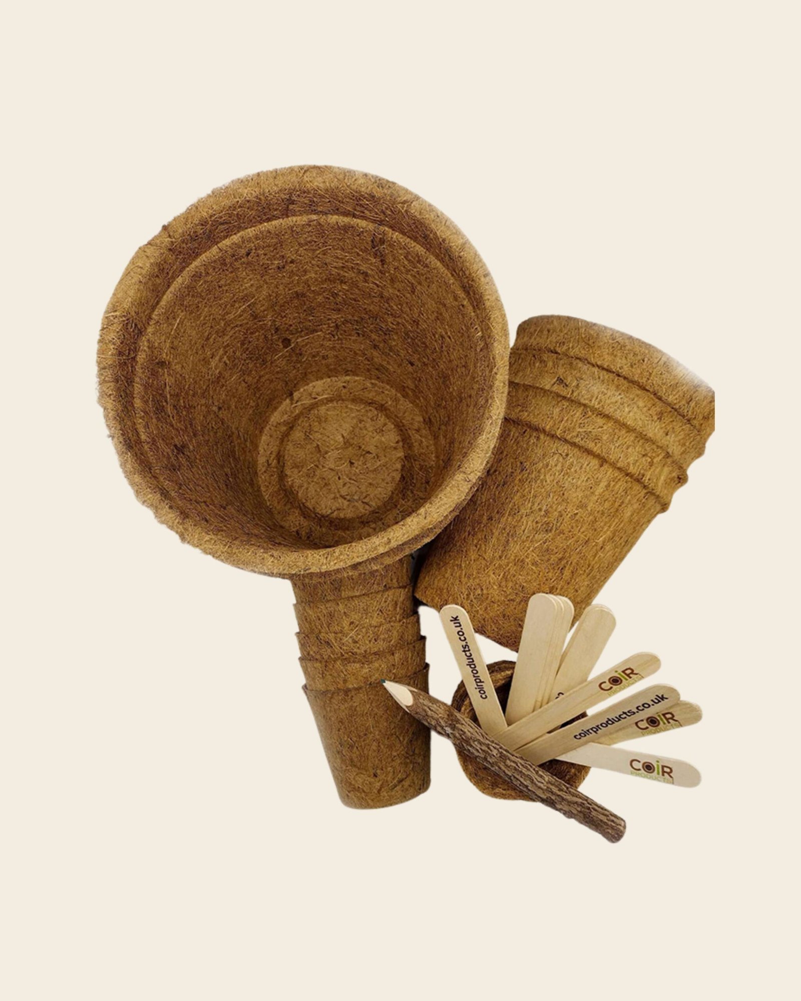 CPUK coir pots pack