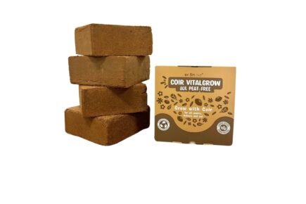 No Peat, Only Coir | 4 bricks of 5kg Coir  Vital Grow