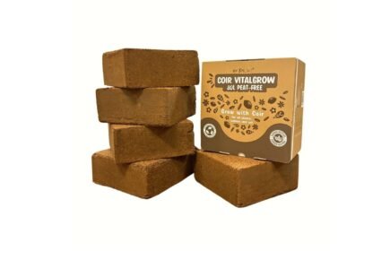 Coir Vital Grow(R) Mega Value Pack | 5 bricks of 5kg Coir  Vital Grow