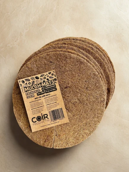 Coir Mulch Mat Tree Care Pack | 100cm mulch mats pack of 5