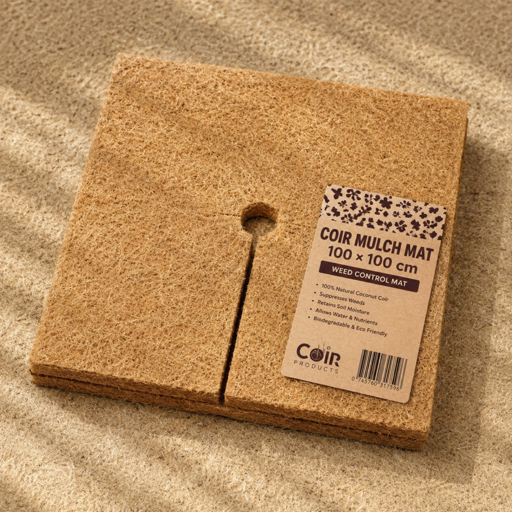 Coir Mulch Mat Tree Care Pack | 100cm mulch mats pack of 5
