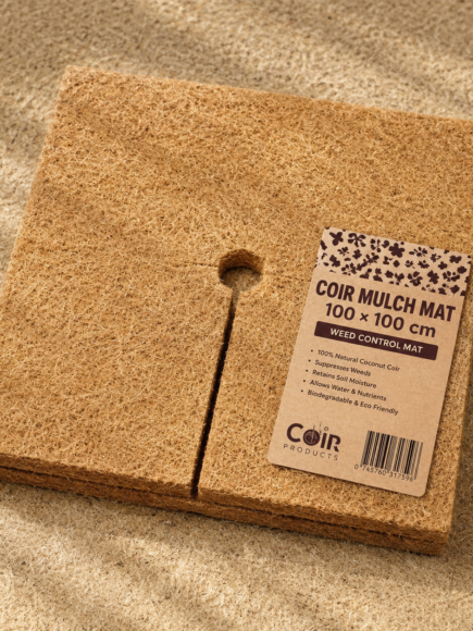 Coir Mulch Mat Tree Care Pack | 100cm mulch mats pack of 5