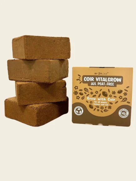 No Peat, Only Coir | 4 bricks of 5kg Coir  Vital Grow